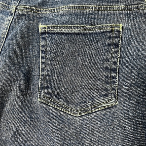 Vintage 90s Gloria Vanderbilt Mom Jeans Straight Leg Tapered Medium Wash Size 14 - Picture 9 of 14